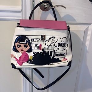 Braccialini Shopping Leather Bag